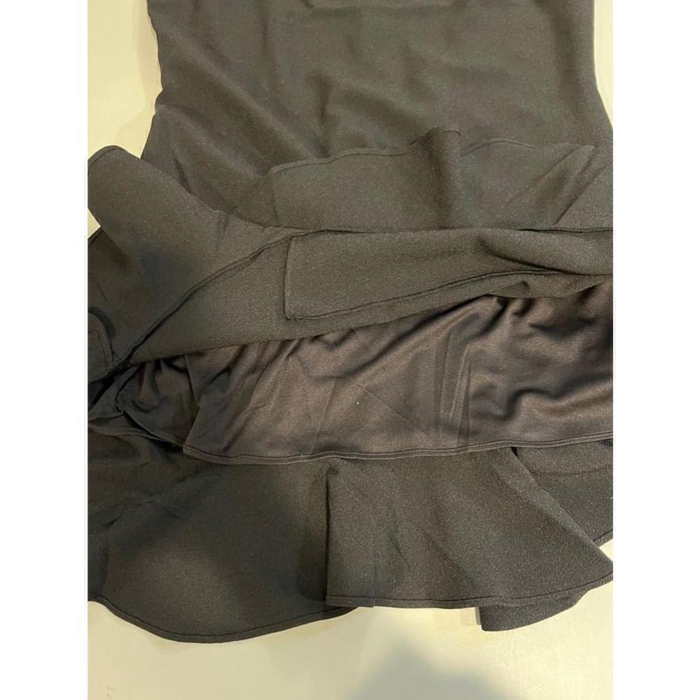 Women's Chelsea28 Black Ruffle Hem Dress Size 14 - Picture 10 of 10